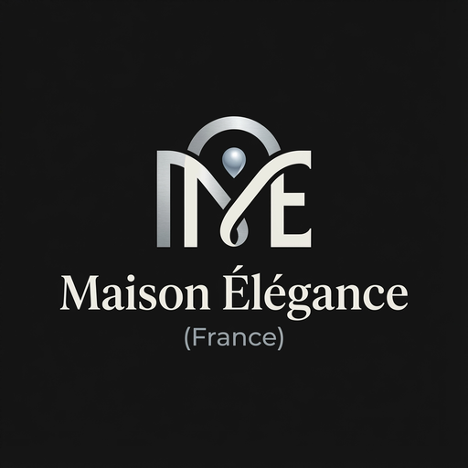 Maison Élégance logo - France luxury Accessories and Decor brand
