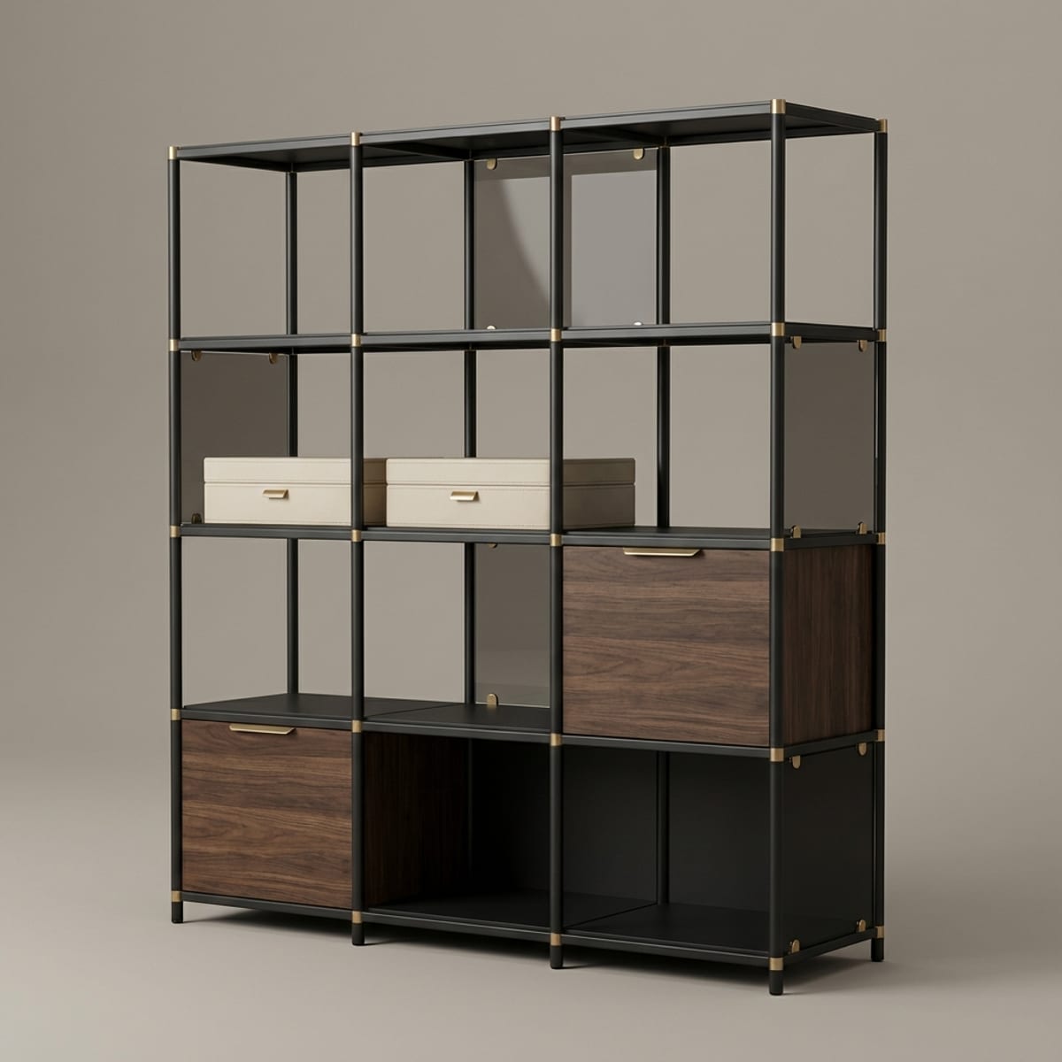 Grid Shelving System by Bauhaus Modern - Storage in furniture collection