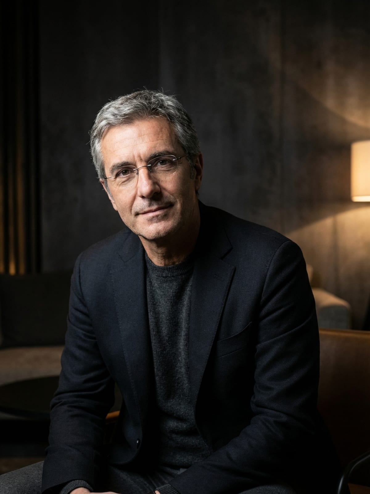 Portrait of Alessandro Fontana, Italian designer specializing in Seating and Tables and Storage