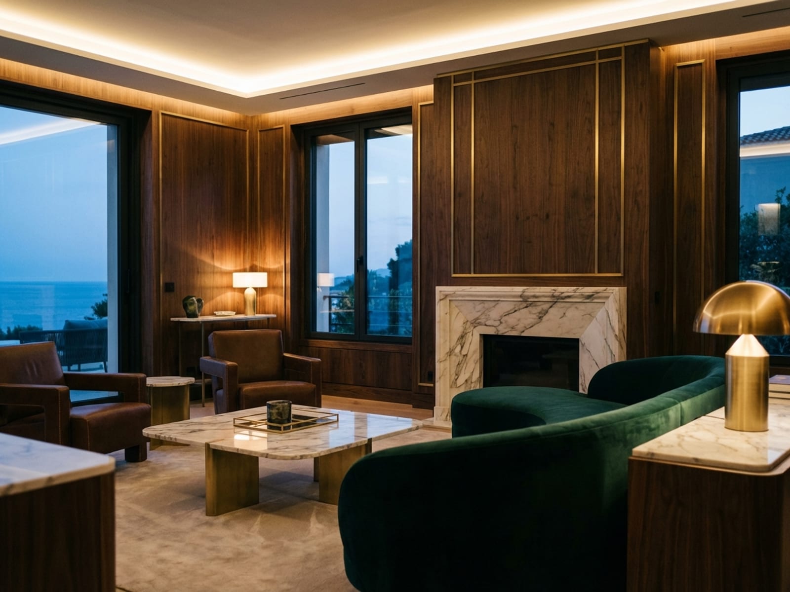 Côte d'Azur Villa gallery image 1 showing interior details