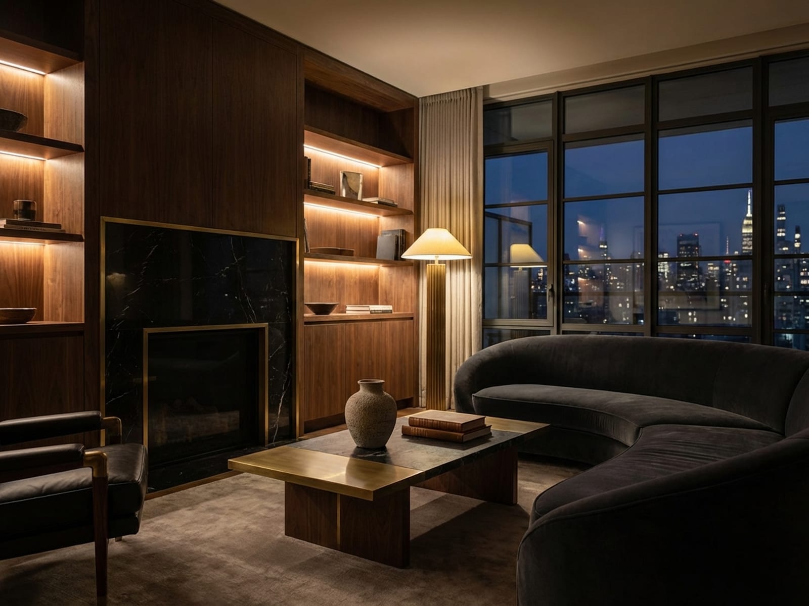 Manhattan Penthouse gallery image 1 showing interior details