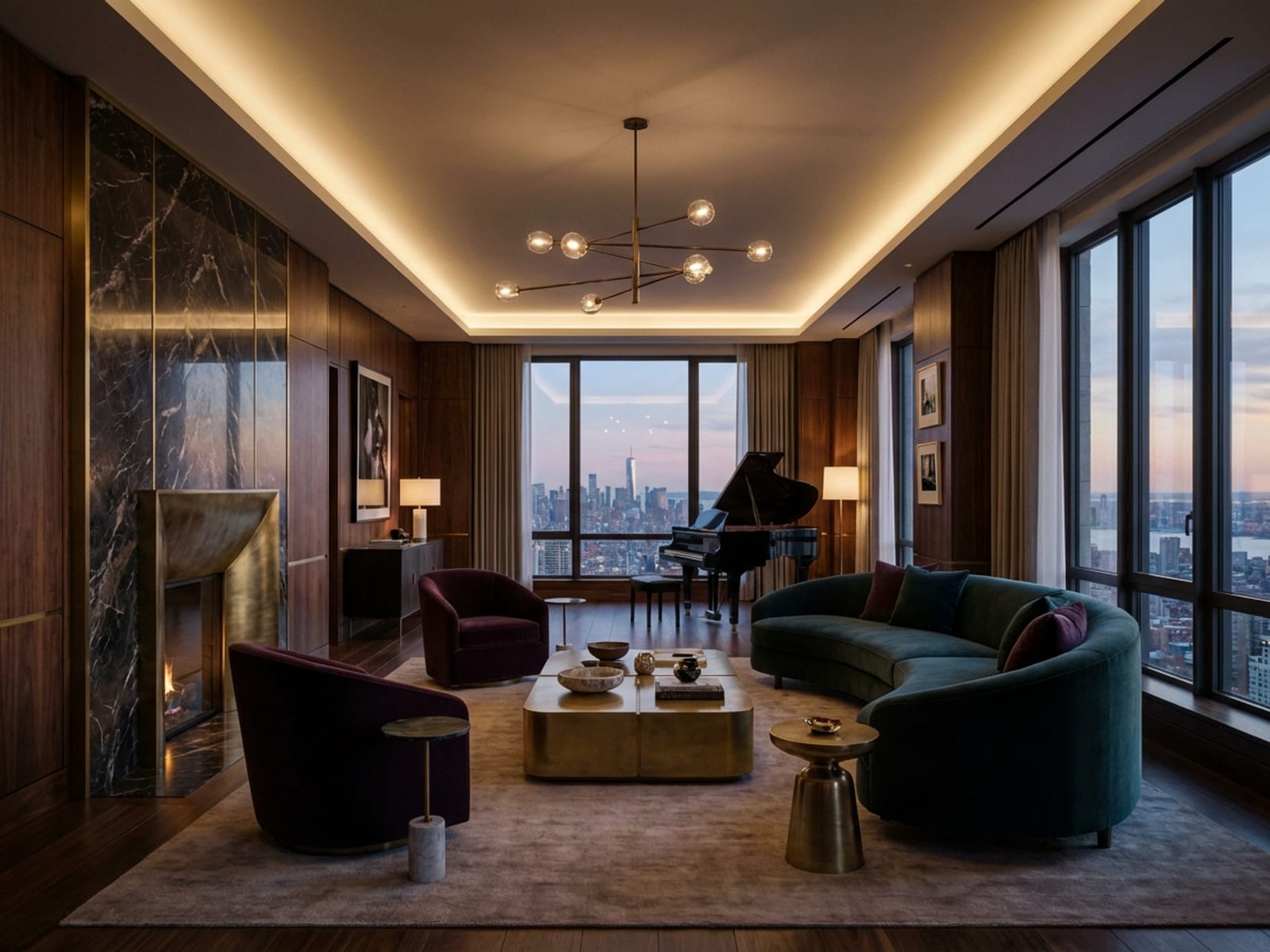 Manhattan Penthouse gallery image 2 showing interior details