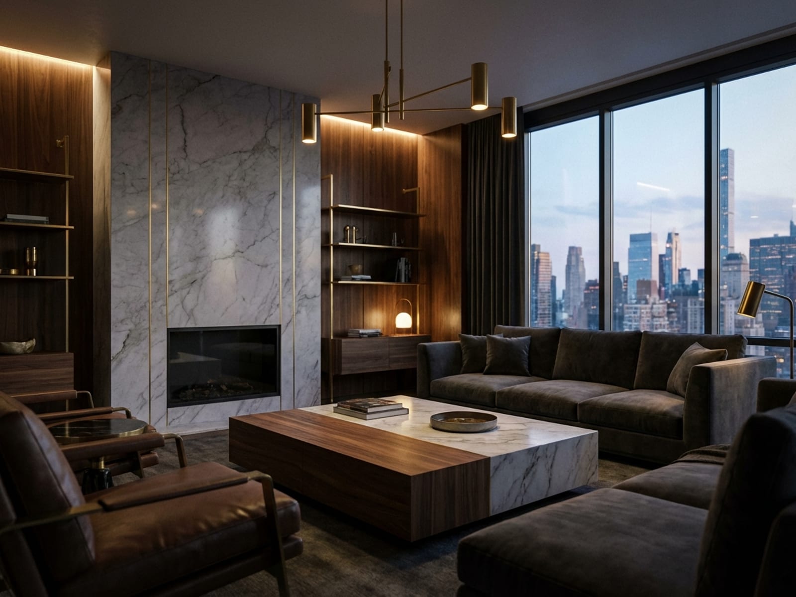 Manhattan Penthouse gallery image 3 showing interior details