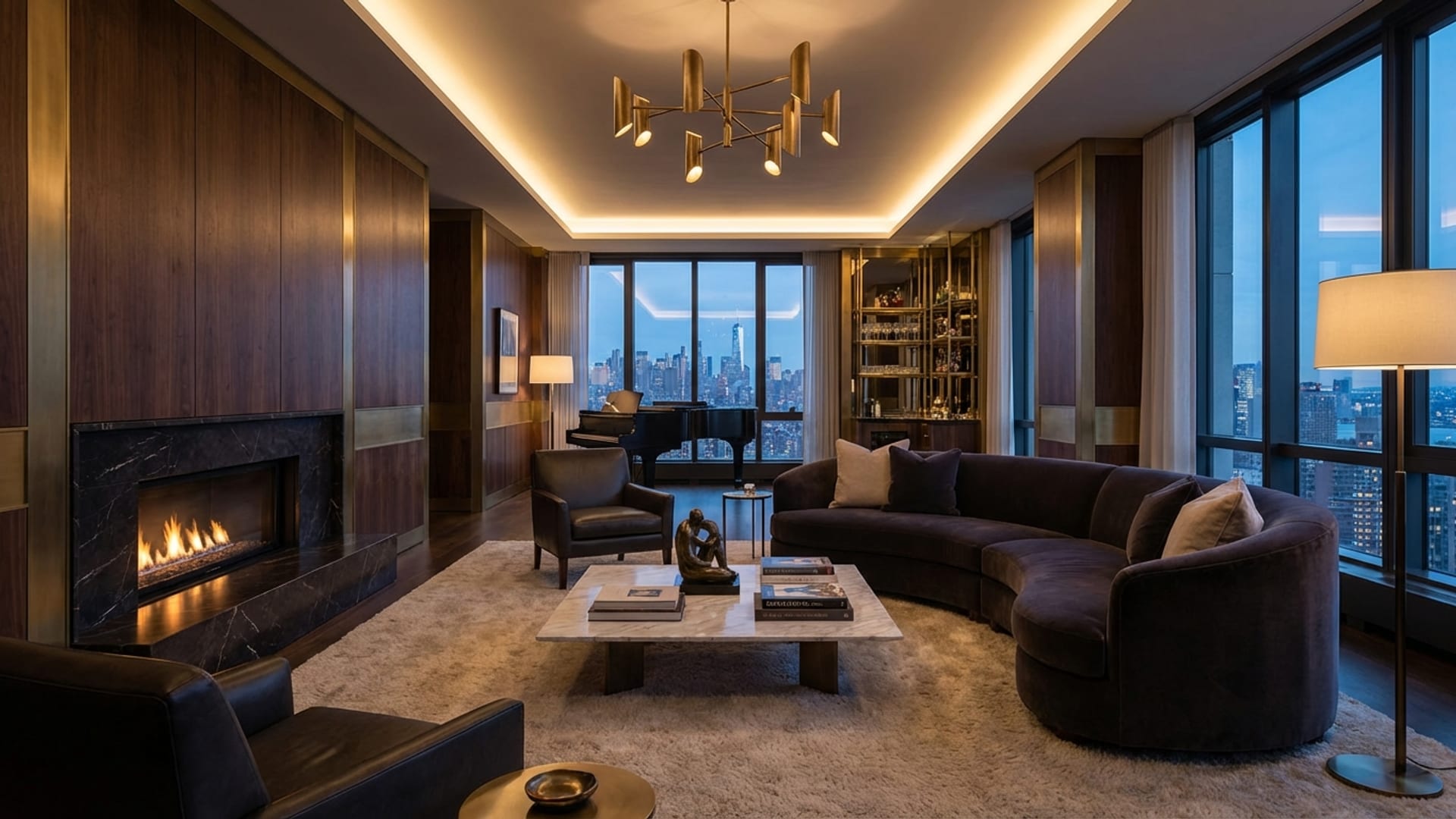 Manhattan Penthouse - residential project in New York, USA